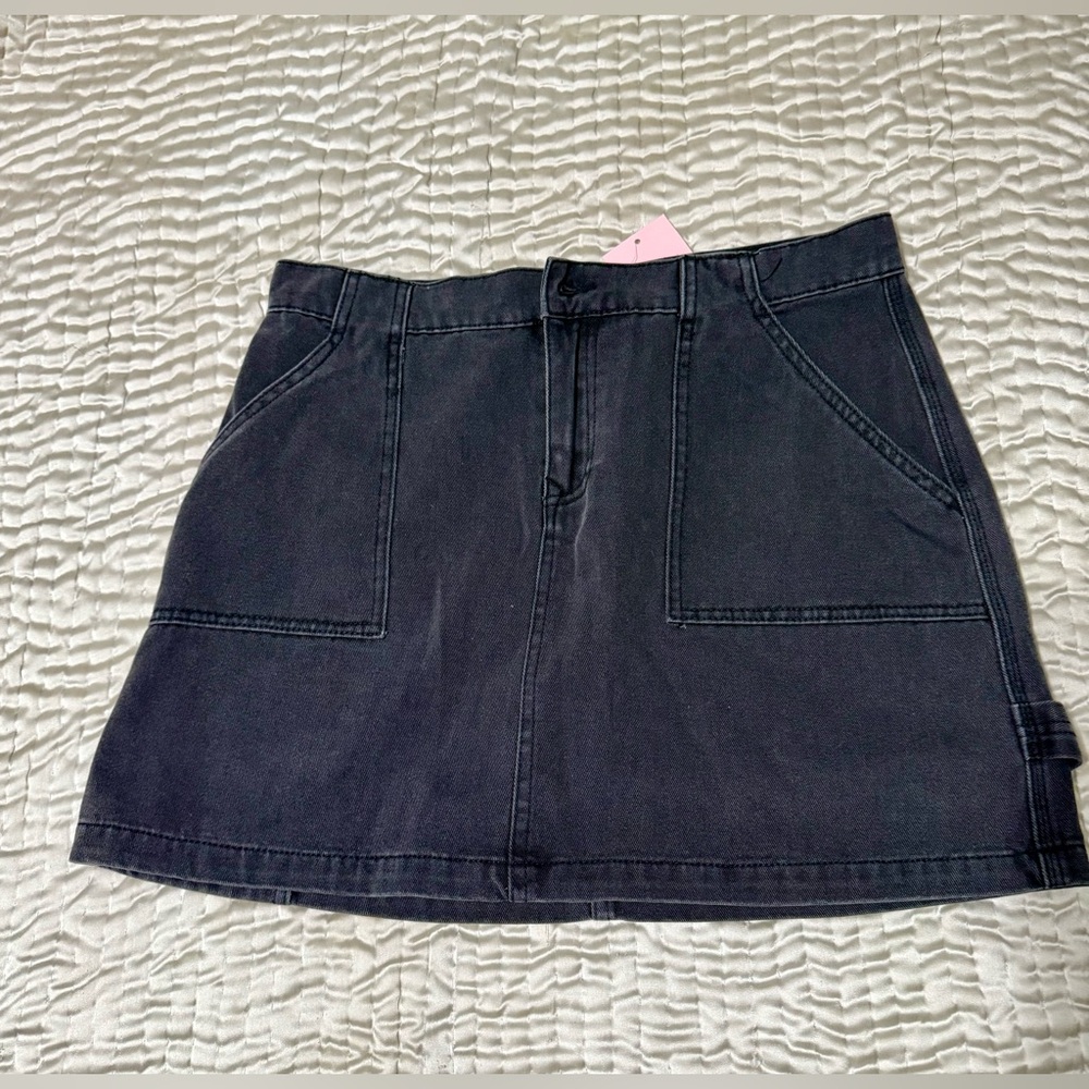 Annie Charcoal Mini Skirt